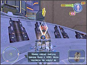 Gdy to zrobisz, leć do komunikatora i porozmawiaj z Głębokim Gardłem. Teraz masz się włamać do WBD i sprawdzić, kto ukradł matrycę biskupa Guza. - Solucja 15 - Scrapland - poradnik do gry