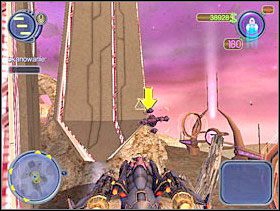 Wsiądź do swojego statku i odszukaj zdrajcę. Zbliż się do jakiegoś pojazdu i czekaj aż zakończy się skanowanie. - Solucja 16 - Scrapland - poradnik do gry