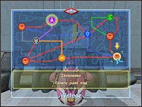 Udaj się komunikacją miejską na Złomowisko. - Solucja 16 - Scrapland - poradnik do gry