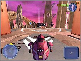 Tylko uważaj przez te kradzieże biskupi teraz atakują bez ostrzeżenia. Nie walcz z nimi, tylko leć szybko za żółtą strzałką na Twoim radarze, - Solucja 16 - Scrapland - poradnik do gry