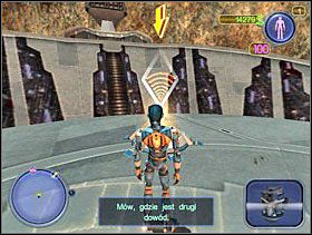 i zadzwoń z komunikatora do Szefa Policji. Dowiesz się, gdzie ukryty jest drugi dowód. Ma go urzędas Rudolf w swoim wozie, ale nic o tym nie wie. Masz go odnaleźć, zabić i zabrać dowód. - Solucja 08 - Scrapland - poradnik do gry