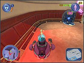 Zmień się np. w biskupa, zabij strażników - Solucja 08 - Scrapland - poradnik do gry