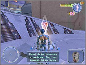 Teraz leć do komunikatora i porozmawiaj z Głębokim Gardłem. - Solucja 17 - Scrapland - poradnik do gry