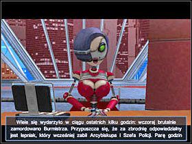 Rozpocznie się animacji. Burmistrz zostaje zamordowany, a na Scrapland przybywa człowiek. - Solucja 17 - Scrapland - poradnik do gry