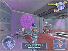 Gdy uda Ci się przeprowadzić tę jatkę, ucieknij przed policją, po czym udaj się do Domu Gry. Porozmawiaj z Szalonym Graczem. Zasłużyłeś na walkę z Igorem. - Solucja 09 - Scrapland - poradnik do gry