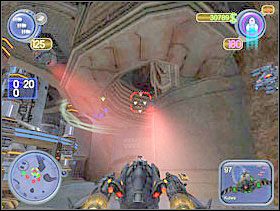 Wygrywa ta drużyna, która pierwsza zestrzeli 20 przeciwników. Gdy wygrasz, odszukaj plany, kieruj się za żółta strzałką na radarze. Unikaj ataków bankierów, zaparkuj i zrób zdjęcia dwóch planów. - Solucja 09 - Scrapland - poradnik do gry