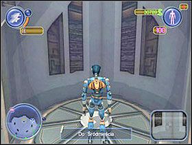 Teraz musisz załatwić Burmistrza, który chce się odegrać za kradzież planów jego pojazdu. Udaj się do Śródmieścia. - Solucja 09 - Scrapland - poradnik do gry