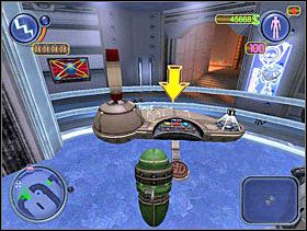 Tuba jest pełna i musisz ją opróżnić. Skieruj się za żółtą strzałką na radarze, opróżnij tubę - Solucja 18 - Scrapland - poradnik do gry