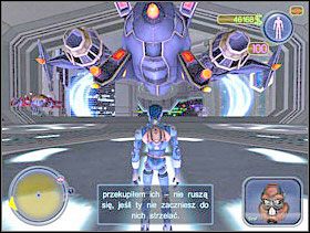 Leć do Dzielnicy Handlowej. Musisz zaatakować transporty urzędasów. Z policją masz spokój - została przekupiona - nie ruszy Cię, dopóki Ty nie zaczniesz do niej strzelać. - Solucja 19 - Scrapland - poradnik do gry