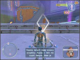 Skieruj się do komunikatora i zadzwoń do Szefa. Resztę danych, którą masz zdobyć dla niego, mają wysocy urzędnicy. Masz ich zabić. Policja Cię nie ruszy, jeśli sam jej nie zaatakujesz. - Solucja 20 - Scrapland - poradnik do gry