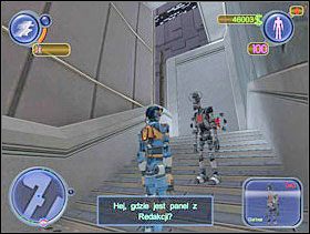 Porozmawiaj z Garbusem. Dowiesz się, że panel zabrał Trurl. - Solucja 21 - Scrapland - poradnik do gry