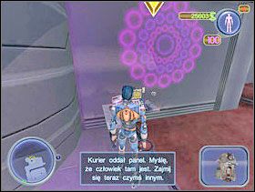 Gdy uda Ci się wygrać ten wyścig, skieruj się do komunikatora i zadzwoń do Głębokiego Gardła. Teraz masz odwiedzić Szefa Bankierów. - Solucja 21 - Scrapland - poradnik do gry