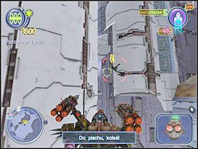 Szalony Gracz ma 12 żyć. Zestrzel go. Gdy zrobisz to trzy razy, ucieknie na Złomowisko. Leć za nim. Rozwal go. Gracz kontroluje batalie moskitów, więc musisz na nie też uważać. Gdy zniszczysz Szalonego Gracza kolejne trzy razy, znowu ucieknie, tym razem do Dzielnicy Handlowej. - Solucja 23 - Scrapland - poradnik do gry