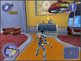 Teraz biegnij do pokoju redakcyjnego. Musisz porozmawiać z Człowiekiem. Wszyscy będą Cię atakować, więc uważaj. Billa tu nie ma. - Solucja 24 - Scrapland - poradnik do gry