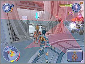 Jesteś teraz z Billem. Wszyscy Cię atakują, więc uważaj. Musisz zaprowadzić Billa do maszyny w archiwum. Nie biegnij jednak zbyt szybko, bo się zgubi i będziesz musiał po niego wrócić. - Solucja 24 - Scrapland - poradnik do gry