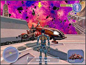 Teraz weź kosmower i Betty i ruszaj w świat. Jeżeli masz ochotę możesz też wrócić do miasta i załatwić jakieś niedokończone szalone zakłady. To już koniec. - Solucja 24 - Scrapland - poradnik do gry