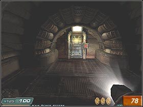 Wróć się do pominiętych wcześniej drzwi - Erebus - Level 6 cz.1 | Doom 3 Resurrection of Evil - Doom 3: Resurrection of Evil - poradnik do gry