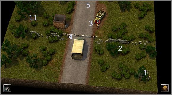 Uwaga: misja ta, choć podobna do tej z kampanii Aliantów, nieco się od niej różni - [Oś] (Północna Anglia) Magazyn Organizacji (1) | Silent Storm - Silent Storm - poradnik do gry