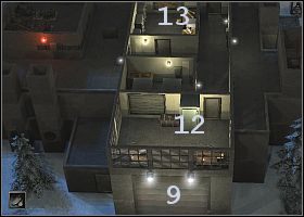 Kiedy już dostaniesz się do budynku (9 ), będziesz musiał stawić czoła kilkunastu żołnierzom (wyposażony w panzerkleiny rozniesiesz ich w kilka chwil) - [Oś] (Ural) Nieznany kompleks | Silent Storm - Silent Storm - poradnik do gry