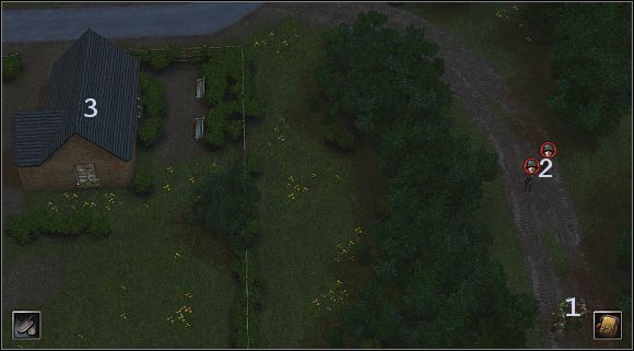 Zaczynasz (1 ) zaatakowany przez dwóch Niemców (2 ) - [Alianci] (Południowa Anglia) Angielski dom na wsi | Silent Storm - Silent Storm - poradnik do gry