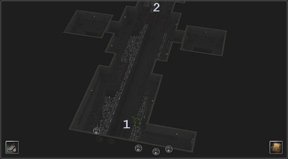 Jeżeli chcesz wdawać się w walkę z napotkanymi tu Niemcami, najpewniej spędzisz w tych podziemiach kilka godzin - przeciwnicy bowiem co jakiś czas pojawiają się w zupełnie niewytłumaczalny sposób - [Alianci] (Hanower) Niemieckie laboratorium (2) | Silent Storm - Silent Storm - poradnik do gry