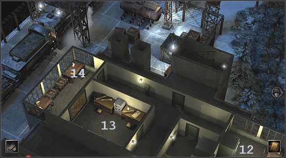 Trzymaj się więc z daleka od komendanta, dopóki nie zbierzesz wszystkich potrzebnych do ukończenia misji dokumentów - znajdziesz je na trzecim piętrze - [Alianci] (Ural) Nieznany kompleks | Silent Storm - Silent Storm - poradnik do gry