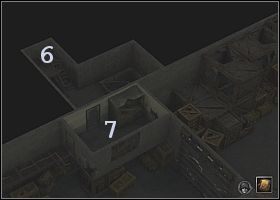 Wnętrze fabryki broni, podobnie jak plac przed nią, jest zupełnie zrujnowane, więc tym samym sporo tu osłon - [Alianci] (Brandenburgia) Niemiecka fabryka broni | Silent Storm - Silent Storm - poradnik do gry