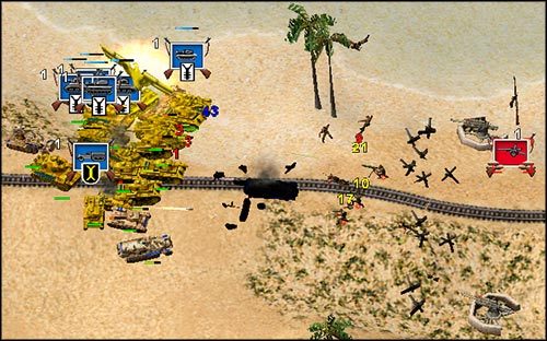 Dwa marne działka na taką chmarę czołgów - Mapa strategiczna | Podstawy | Axis & Allies - Axis & Allies - poradnik do gry