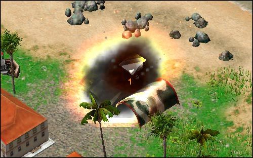 Oto skutki beztroskiego palenia fajek obok samolotów zatankowanych benzyną lotniczą - Misja 6 | Axis | Axis & Allies - Axis & Allies - poradnik do gry