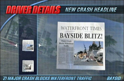 2 - Nagłówki w gazetach cz.1 | Kolekcje i nagrody | Burnout 3 Takedown - Burnout 3: Takedown - poradnik do gry
