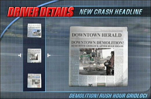 1 - Nagłówki w gazetach cz.2 | Kolekcje i nagrody | Burnout 3 Takedown - Burnout 3: Takedown - poradnik do gry