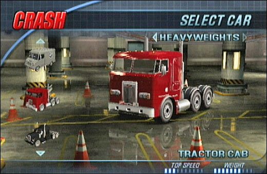 Jeszcze bardziej klasyczna amerykańska ciężarówka z długim nosem (czyli silnikiem przed kabiną kierowcy) to wynagrodzenie za 50 milionów - Punkty i samochody cz.3 | Kolekcje i nagrody | Burnout 3 Takedown - Burnout 3: Takedown - poradnik do gry