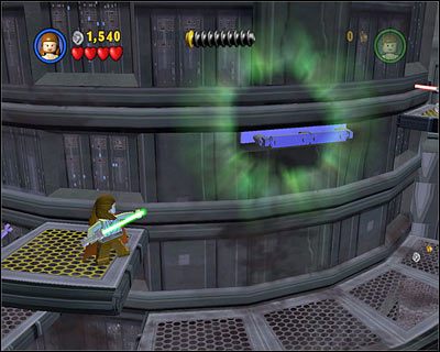 Dojdziecie do wielkiej sali z platformami - [E1] Chapter 6 - Darth Maul - LEGO Star Wars - poradnik do gry