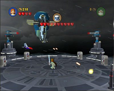 Walka z Jango i Bobą nie jest trudna, jeśli opanowałeś dobrze odbijanie blastera za pomocą miecza - [E2] Chapter 1 - Discovery on Kamino - LEGO Star Wars - poradnik do gry