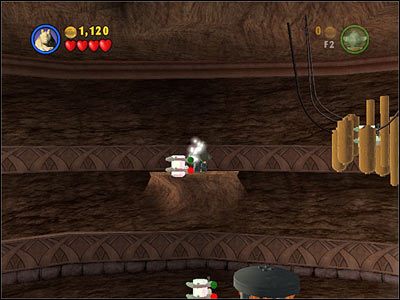 Za pomocą Mocy napraw wieżę, którą w Story Mode Dooku próbował zrzucić na Anakina - [E2] Chapter 5 - Kanistry 7-10 - LEGO Star Wars - poradnik do gry