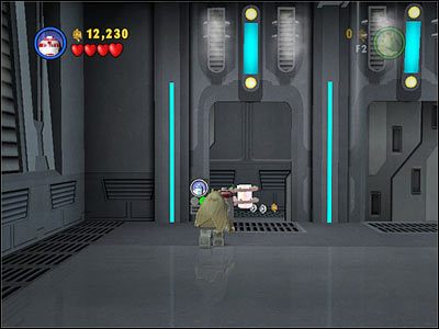 Niech R2 i 3PO otworzą odpowiadające im drzwi w sali, w której w Story Mode użyłeś Mocy do zdetonowania kontenera, celem otworzenia przejścia dalej - [E3] Chapter 2 - Kanistry 1-5 - LEGO Star Wars - poradnik do gry