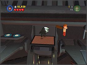 Owe dwa kanistry łatwo znajdziesz w trakcie ucieczki po wypełnionej maszynerią, walącej się półce - [E3] Chapter 6 - Kanistry 6-10 - LEGO Star Wars - poradnik do gry