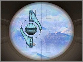 Na każdym z teleskopów zawieszony był pomost z olbrzymim urządzeniem do wysyłania dźwięków, a na nim rząd sześciu przycisków - 11 MARU cz.2 | Sentinel Strażnik Grobowca - Sentinel: Strażnik Grobowca - poradnik do gry