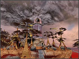 Podszedłem do niewielkiego teleskopu i przyjrzałem się widocznym w oddali dziwnym symbolom - 22 CORABANTI cz.1 | Sentinel Strażnik Grobowca - Sentinel: Strażnik Grobowca - poradnik do gry