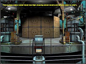 Licząc w lewo od schodów po których zszedłem ponumerowałem sobie sterowniki, od 1 do 12 - 35 GODA cz.2 | Sentinel Strażnik Grobowca - Sentinel: Strażnik Grobowca - poradnik do gry