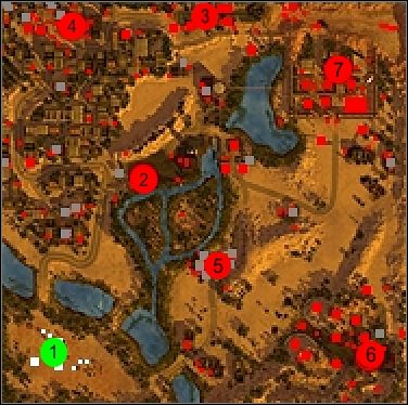 Po rozpoczęciu misji zgrupuj swoje oddziały [1] , stwórz w fabryce kilka Strykerów (miej na uwadze, że na początku misji twoje fundusze nie wzrastają) i uzbrój połowę z nich w moździerze (Mortar Carrier) natomiast resztę w działa (Mobile Gun System) - Misja 7 | Misje 6-10 | Act of War Direct Action - Act of War: Direct Action - poradnik do gry