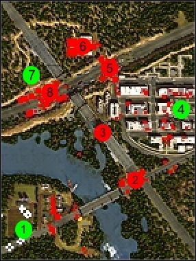 Rozpoczynasz z dwoma oddziałami na południowym zachodzie [1] - Misja 9 | Misje 6-10 | Act of War Direct Action - Act of War: Direct Action - poradnik do gry