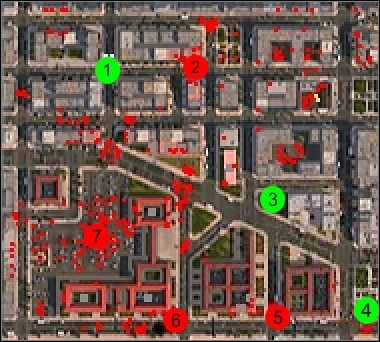 Misja rozpoczyna się dość nieciekawie, ponieważ znajdujesz się w środku miasta opanowanego przez wrogów [1] , a na dodatek w prawym górnym rogu cyka zegar odliczający dziesięć minut - Misja 13 | Misje 11-14 | Act of War Direct Action - Act of War: Direct Action - poradnik do gry