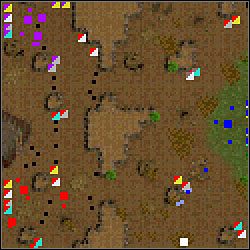 Misja rozgrywana jest na mapie Explore the Wastes, lekko zmodyfikowanej - Misja 11 | KAMPANIA | Warlords Battlecry III - Warlords: Battlecry III - poradnik do gry