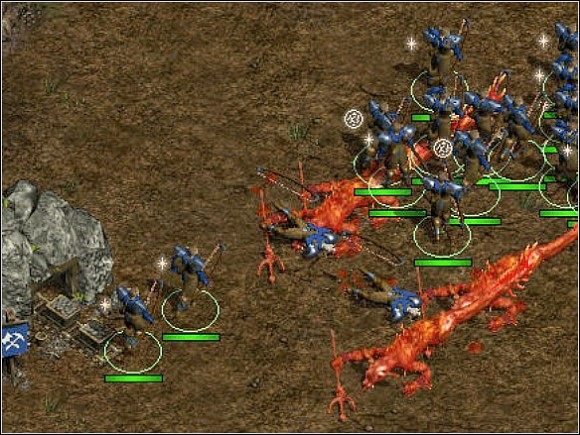 Barbarian - piechur będący swojego rodzaju cross-overem między Balistą a łucznikiem - Barbarians | RASY | Warlords Battlecry III - Warlords: Battlecry III - poradnik do gry