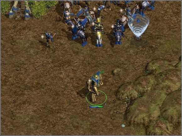 Storm Dragon - jedyna broń barbarzyńców w walce z magami przeciwnika, warto go powoływać i używać w konfrontacjach z tego typu drużynami wroga - Barbarians | RASY | Warlords Battlecry III - Warlords: Battlecry III - poradnik do gry