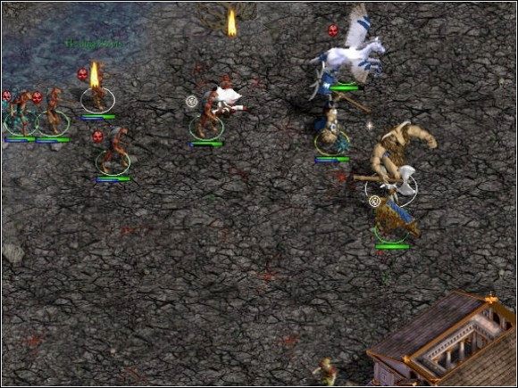 Imp - latający stworek atakujący chłodem na bardzo bliskim dystansie - Daemons | RASY | Warlords Battlecry III - Warlords: Battlecry III - poradnik do gry