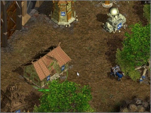 Stone Golem - pierwsza dostępna jednostka bojowa - Dark Dwarves | RASY | Warlords Battlecry III - Warlords: Battlecry III - poradnik do gry