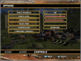 Klawiszologia. - Poradnik do gry - Instrukcja | FlatOut - FlatOut - poradnik do gry