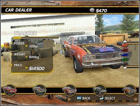 Ogromny pojazd nieco przypominający samochody, jakie mieliśmy okazję zobaczyć w starych amerykańskich filmach - Gold Class | Samochody | FlatOut - FlatOut - poradnik do gry